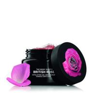 🌹 the body shop british rose body scrub exfoliator - 250ml: pamper your skin with gentle exfoliation logo