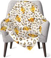 🎄 super soft lion christmas king leopard baby blanket - perfect gift for boys and girls - nursery, stroller, or outdoor decor - warm and cozy crib blanket for all seasons - size 30 x 40 inch logo