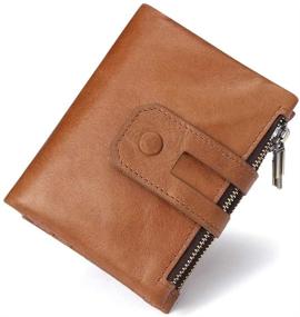 img 1 attached to 👛 Blocking Leather Wallets for Men and Women