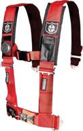 pro armor a114220rd red 4-point harness 2&#34 logo