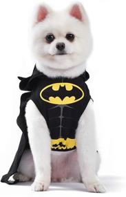 img 4 attached to 🦇 Ultimate Batman Dog Costume: Comfortable Hooded Superhero Costume for All Dogs, Halloween Costumes for Dogs and Dog Breeds