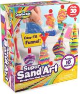 🎨 captivating and mess-free creative kids super sand activity kit! logo