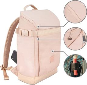 img 2 attached to 🌹 Waterproof Rose Backpack for Men and Women