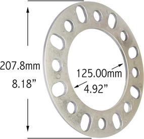 img 3 attached to Расширитель колесного пространства 8X165 10 мм 8X170 мм 8X180 мм.