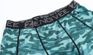 zengvee compression underwear 1011 black green 2xl logo