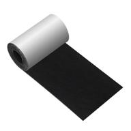 🔌 premium azobur leather repair tape: 3x60 inch patch adhesive for sofas, car seats, handbags, jackets - long-term use solution (black, 3 x 60 inch) logo