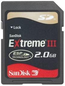 img 1 attached to 📷 Карта памяти SanDisk Extreme III SD 2 Гб (SDSDX3-2048-901) - розничная упаковка