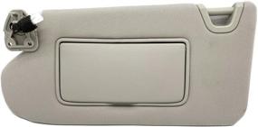 img 4 attached to 🌞 Ezzy Auto Left Driver Side Gray Sun Visor for Nissan Altima 2013-2016