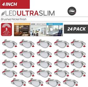 img 3 attached to 💡 Nadair SL4 550CT 24BN: The Ultimate Dimmable Recessed Junction for Enhanced Lighting