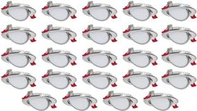 img 4 attached to 💡 Nadair SL4 550CT 24BN: The Ultimate Dimmable Recessed Junction for Enhanced Lighting