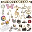 trasfit assorted accessories decoration stickers logo