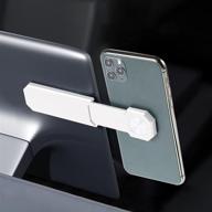 кикимо tesla phone holder: надежное крепление для модели 3/y, для всех мобильных телефонов - магнитное крепление для ноутбука и экрана смартфона. логотип