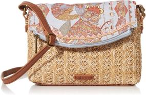 img 4 attached to 👜 Sakroots Pacific Straw Crossbody Multi Women's Handbags & Wallets: Fashionable and Functional Accessories for Every Woman