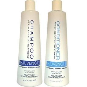 img 1 attached to 💆 Rejuvenol After Keratin Shampoo and Conditioner DUO SET – 24oz Bottles for Ultimate Rejuvenation