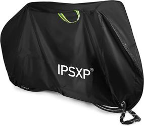 img 4 attached to IPSXP Bike Cover for 1-3 Bikes: Waterproof, Anti-UV, Ripstop Material, 29er Mountain Road Electric Bike Motorcycle Outdoor Storage with Lock Hole & Storage Bag (L 208 x H 112 x W 76cm)