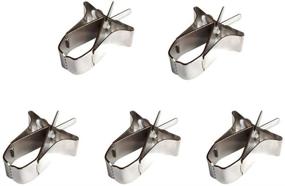 img 4 attached to 🦜 Balacoo Birds Food Holders: Stainless Steel Clips for Parrot Fruit and Vegetable Feeding in Bird Cages - Set of 3 Accessories Ideal for Budgie, Parakeet, Cockatiel, and Conure