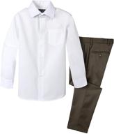 👔 spring notion dress pants shirt boys' clothing: high-quality and stylish apparel for young boys logo