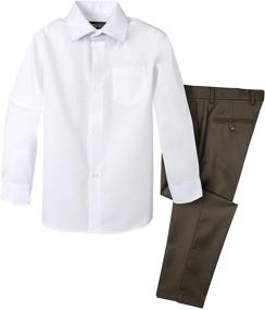 img 1 attached to 👔 Spring Notion Dress Pants Shirt Boys' Clothing: High-Quality and Stylish Apparel for Young Boys