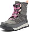 sorel kids whitney short little boys' shoes and boots logo