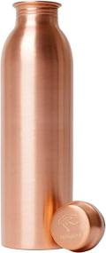 img 3 attached to Enhance Your Wellbeing with Berigora 30oz Pure Copper Water Bottle Ayurvedic