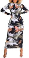 xuan2xuan3 dresses printed bodycon evening women's clothing logo