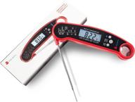 yousal instant digital food and meat thermometer - waterproof - ultra fast reading - large backlit lcd display & calibration- stainless steel probe - ideal for grill, oven, baking, and candy - outdoor cooking logo