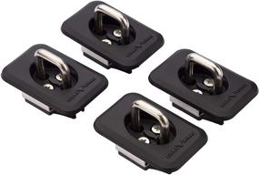 img 4 attached to Bull Ring Raised Fit Retractable Truck Tie-Down Anchors for F150, Super Duty, Silverado, Sierra, RAM