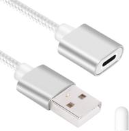 🔌 cobak charger cable for apple pencil - white extension charging adapter cable for apple pencil, female to male adapter logo