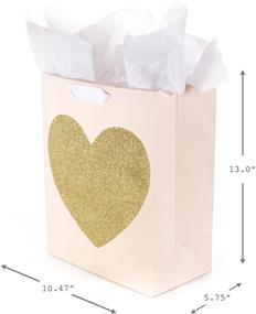 img 3 attached to Hallmark Large Tissue Paper Glitter