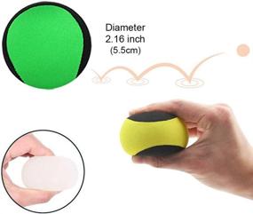 img 3 attached to 🏊 Airoads Water Bouncing Ball Hand Stress Relief Ball 2 Pack for Swimming Pool, Beach, Ocean and Outdoor Activity - Yellow & Green, 5.5cm