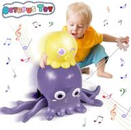 🐙 coloround octopus baby musical crawling toys - push & pull walking learning drag toys for babies 6-12, 12-18 months, toddlers 1-3 year old - music & light up developmental toy gift for boys & girls aged 1, 2, 3 years old logo