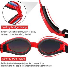 img 3 attached to Sunglasses Protection Adjustable Waterproof Windproof