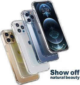 img 2 attached to 📱 Clear Mkeke Compatible iPhone 12 Pro Max Case - 6.7 inch 2020 Cover