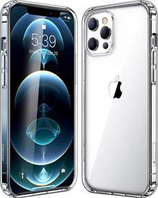 img 4 attached to 📱 Clear Mkeke Compatible iPhone 12 Pro Max Case - 6.7 inch 2020 Cover