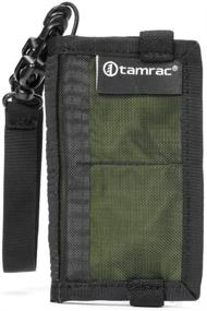 img 2 attached to 📸 Tamrac Kiwi Green SD Card and Compact Flash Wallet - Holds 6 SD Cards and 4 Compact Flash