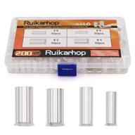 🔌 enhanced ruikarhop ferrules connector with insulated terminal: a must-have electrical wire protectors logo