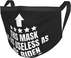 img 2 attached to 🌿 Optimal Outdoor Protection: Joe Biden Unisex Breathable, Washable, and Reusable Face Mask