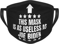 🌿 optimal outdoor protection: joe biden unisex breathable, washable, and reusable face mask logo