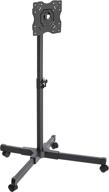 amazonbasics trolley 24 43 swivel feature logo