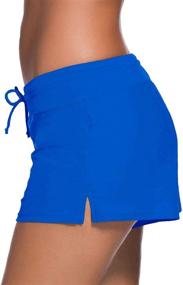 img 2 attached to Happy Sailed Boardshorts Tankini Bottoms