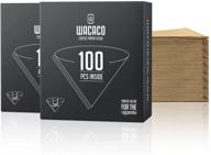☕ wacaco cuppamoka coffee filters for 1-2 cups, natural wood fiber, pack of 200 logo