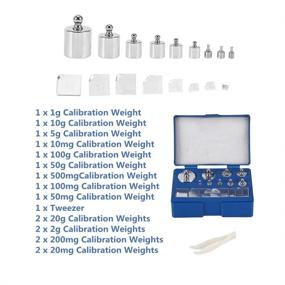 img 3 attached to 🔧 Cozy Precision Calibration Set – Precision Weight 10mg and 100g