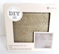 🦌 get crafty with the jillibean soup hampton art deer string art kit - design your own yarn crafts with jbs diy! logo