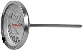 img 4 attached to Home Basics Stainless Mechanical Thermometer