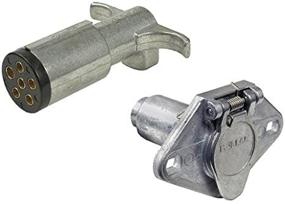 img 2 attached to 🔌 POLLAK 11-609EP Metal 6-Way Socket: Reliable and Durable Automotive Connector