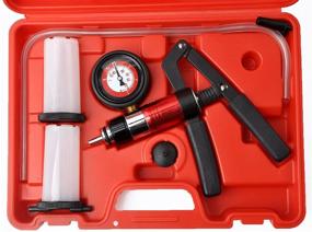 img 1 attached to WINMAX TOOLS AUTOMOTIVE 21pc Handheld Vacuum Pressure Pump Tester Kit for Brake Fluid Bleeding and Fluid Bleeder Kit