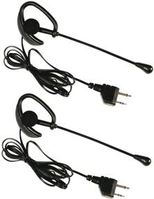 img 1 attached to 🎧 Enhance Communication: Midland AVP-1 Headset for Clear Communication with Midland 2-Way Radios (Pair)