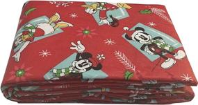 img 2 attached to Mesmerizing Disney Christmas Vinyl Mickey Tablecloth: Festive & Durable Décor