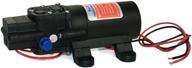 🚤 seaflo 12v dc 1.2 gpm 35 psi 21-series diaphragm water pressure pump for caravan, rv, boat, and marine applications логотип