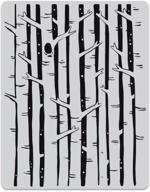 🌳 hero arts birch forest background cling stamp – frst logo